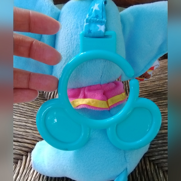 Disney Baby Activity Dumbo Developmental 9" Plush Soft Toy Stuffed Animal - Picture 12 of 16